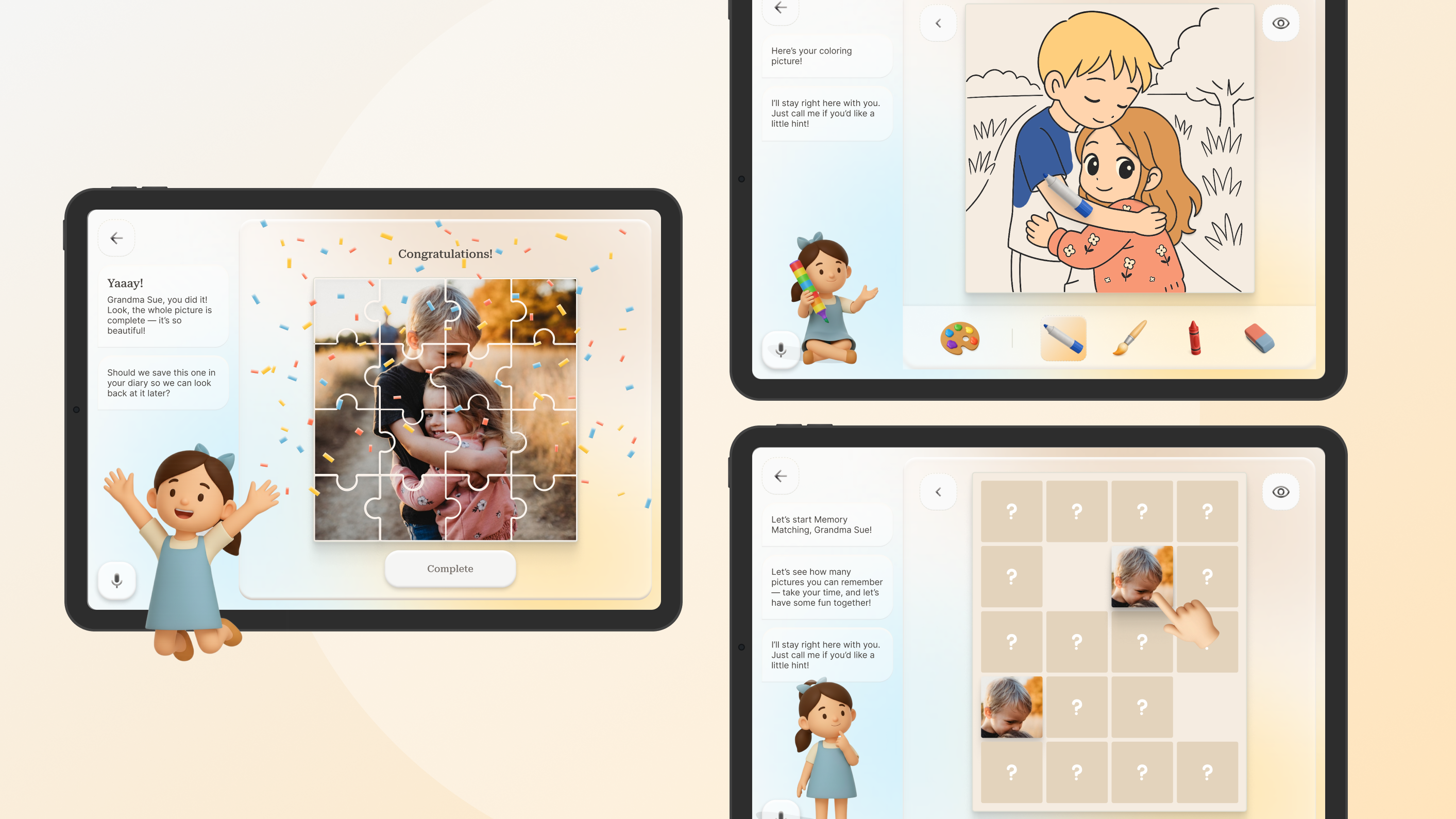 personalized congnitive games